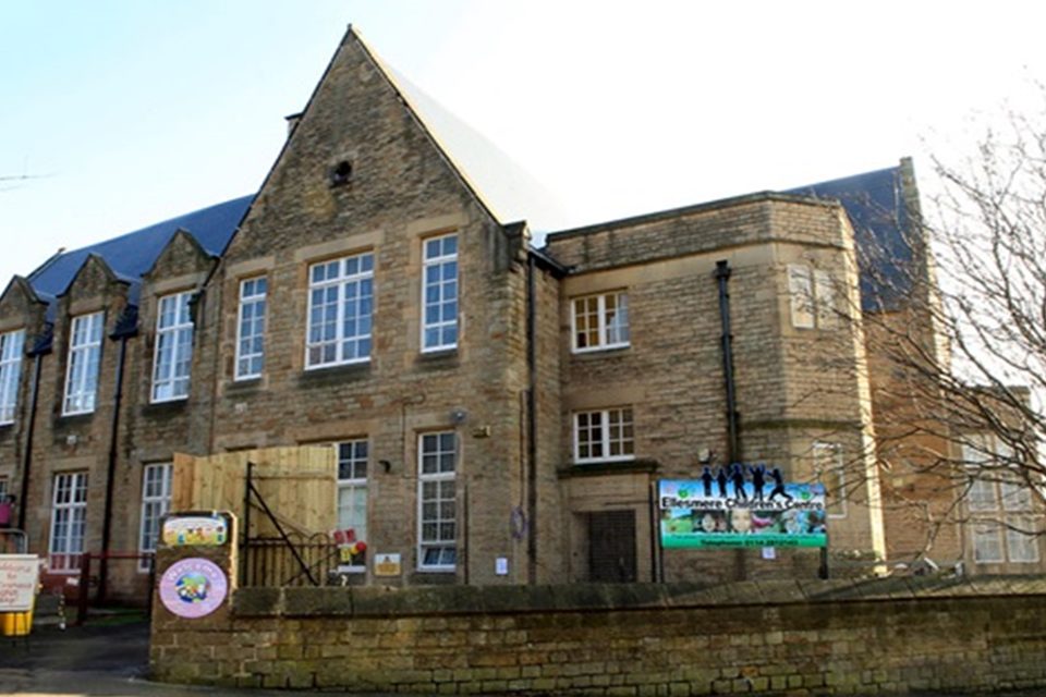Ellesmere Children’s Centre, a Victorian stone school building in Burngreave, Sheffield